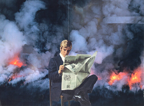Joe Webb - Selected collages - Hot Off The Press