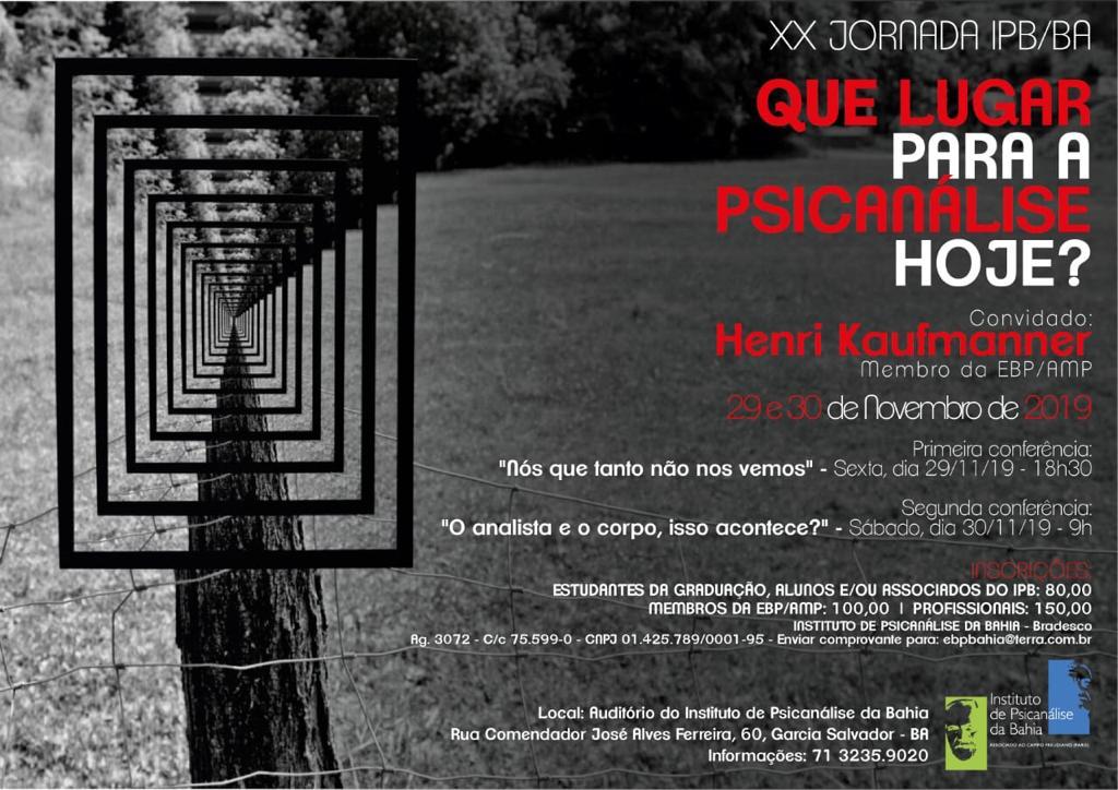 XX JORNADA IPB/BA